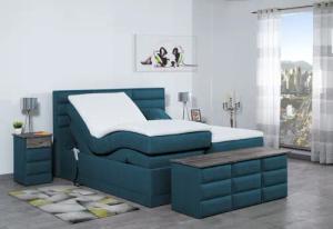 Meisterbetten Boxspringbett Pino (mit Motor, 7-Zonen