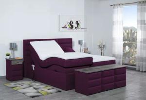 Meisterbetten Boxspringbett Pino (mit Motor, 7-Zonen