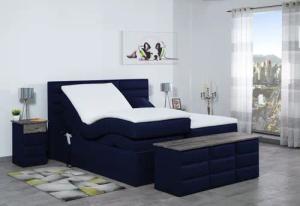 Meisterbetten Boxspringbett Pino (mit Motor, 7-Zonen