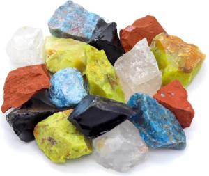 LAVISA Edelstein echte Edelsteine, Kristalle, Wassersteine,