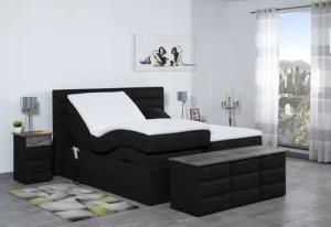 Meisterbetten Boxspringbett Pino (mit Motor, 7-Zonen