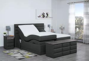 Meisterbetten Boxspringbett Pino (mit Motor, 7-Zonen