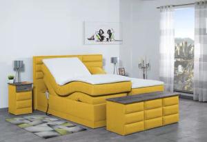 Meisterbetten Boxspringbett Pino (mit Motor, 7-Zonen