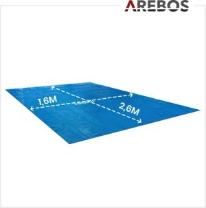 Arebos Solarabdeckplane Wärmeplane Solarfolie Solarplane Solarheizung