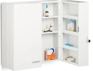 relaxdays Medizinschrank Medikamentenschrank XXL Premium