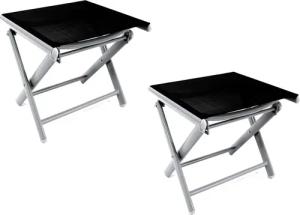 Mojawo Hocker 2'er Set Garten Klapphocker