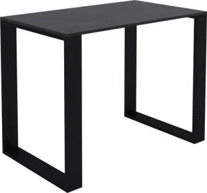 AKKE Esstisch, Esszimmertisch LOFT Schwarze Beinen