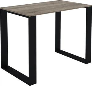 AKKE Esstisch, Esszimmertisch LOFT Schwarze Beinen