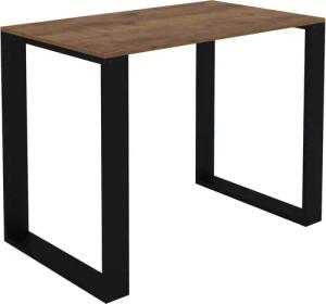 AKKE Esstisch, Esszimmertisch LOFT Schwarze Beinen