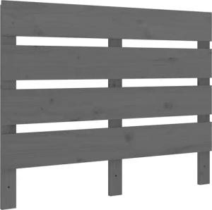 vidaXL Kopfteil Kopfteil Grau 100x3x80 cm