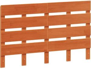 vidaXL Kopfteil Kopfteil Wachsbraun 120 cm