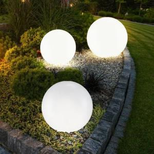 etc-shop LED Kugelleuchte, LED-Leuchtmittel fest verbaut,
