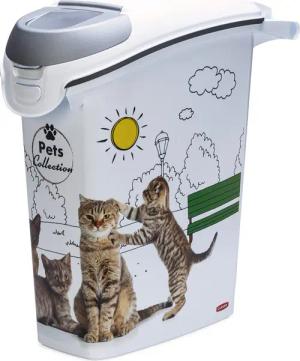 Curver Futterbehälter Katzenfutter Container weiß