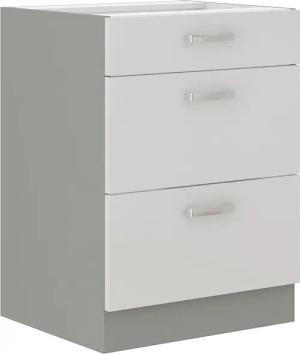 Küchen-Preisbombe Auszugsunterschrank 60 cm Küche Bianca