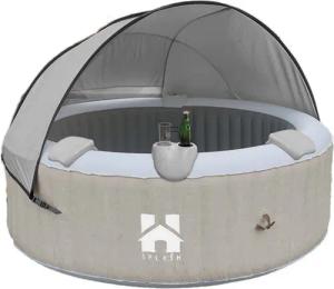 HOME DELUXE Whirlpool Outdoor aufblasbarer Whirlpool