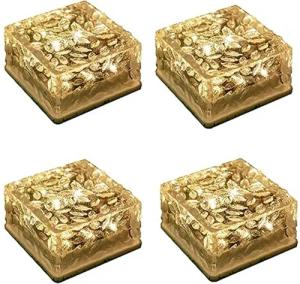 LQWELL LED Solarleuchte Solar Brick Light