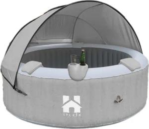 HOME DELUXE Whirlpool Outdoor aufblasbarer Whirlpool