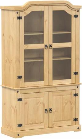 vidaXL Vitrine Vitrine Corona 103,5x42x180 cm