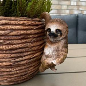 Online-Fuchs Gartenfigur als Faultier zur Deko
