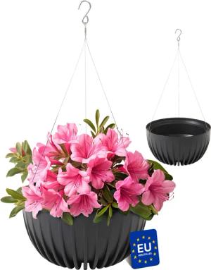 KONZEPT Blumenampel hängend Blumentopf 30cm Durchmesser,