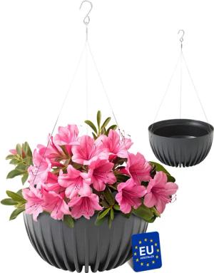 KONZEPT Blumenampel hängend Blumentopf 30cm Durchmesser,