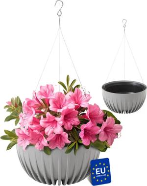 KONZEPT Blumenampel hängend Blumentopf 30cm Durchmesser,