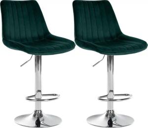 CLP Barhocker Toni Samt (2er Set,