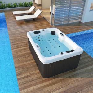 TroniTechnik Whirlpool Outdoor Whirlpool LEVANZO weiß,