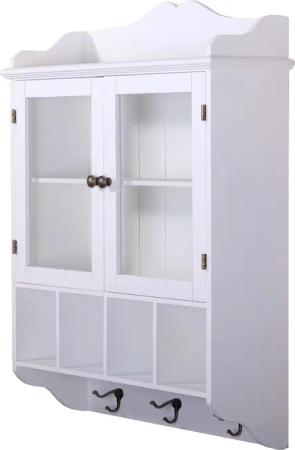 DESIGN DELIGHTS Wandregal LANDHAUS WANSCHRANK "LOTTA",