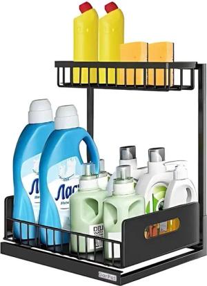 GarPet Küchenregal Spülschrank Organizer ausziehbar Küche