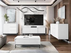 MIRJAN24 Wohnzimmer-Set Ozmi I, (2x Kommode,