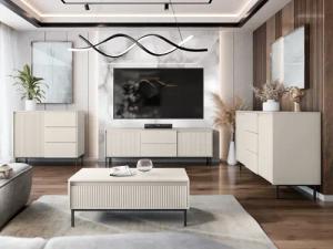 MIRJAN24 Wohnzimmer-Set Ozmi I, (2x Kommode,