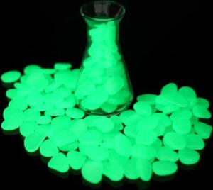 XDeer Dekosteine Leuchtsteine Kieselsteine Fluoreszierende Steine,Nachtleuchtende,