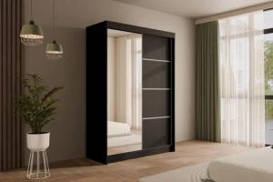 ALTDECOR Schiebetürenschrank PAOKI (Kleiderschrank Garderobenschrank mit