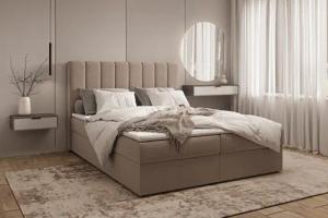 MOEBLO Boxspringbett Bett 01 (Bonell, Topper,