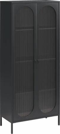 loft24 Vitrine Luna Standvitrine aus Metall