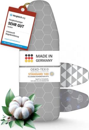 Arteneur Bügelbrettbezug, Made in Germany, OEKOTEX100,