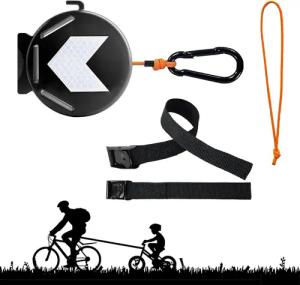 Coonoor Fahrradleine Zugsystem für Kinderfahrräder, 2M