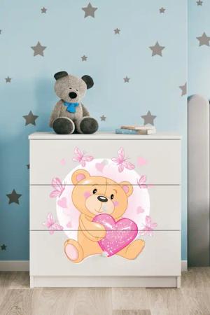 Bjird Kommode Babydream (mit 3 Schubladen),