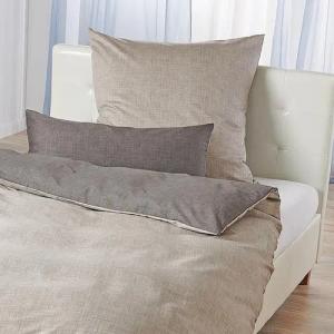 TRAUMSCHLAF Bettwäsche Texture, Mako Satin, 2