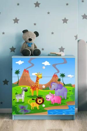Bjird Kommode Babydream (mit 3 Schubladen),