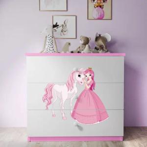 Bjird Kommode Babydream (mit 3 Schubladen),