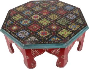 Guru-Shop Couchtisch Bemalter kleiner Tisch mit