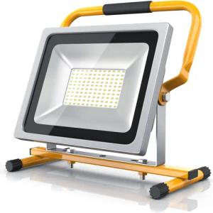 Brandson Baustrahler, 50W LED Outdoor-Baustrahler IP65-Schutzart