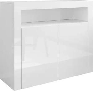 SONNI Kommode Kommode Weiß 108x40x92cm mit