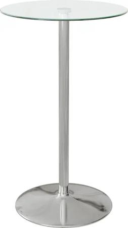 HOMCOM Bartisch Bistrotisch mit Tischplatte aus