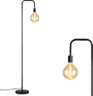 ZMH Stehlampe Schwarz Retro Industrial Lampe