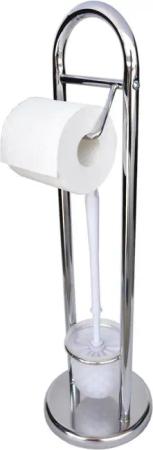 Trend Line Toilettenpapierhalter Trendline Toilettenbürstenhalter chrom