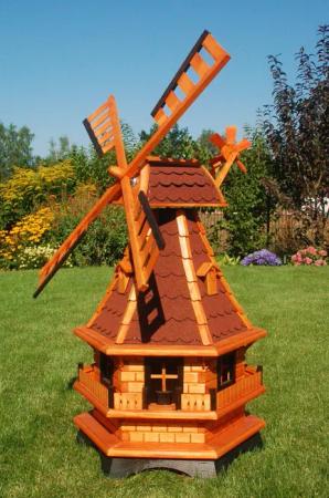 DSH DEKO SHOP HANNUSCH Gartenfigur Gartenwindmühle