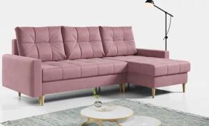 MKS MÖBEL Ecksofa ASTRA, Set, Gesteppte
